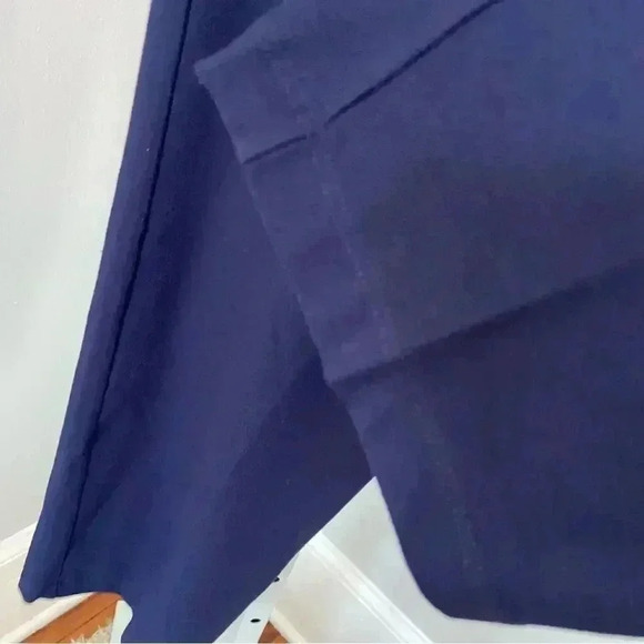 Eileen Fisher System Slim Ankle Stretch Crepe Pants size Large - Picture 5 of 8